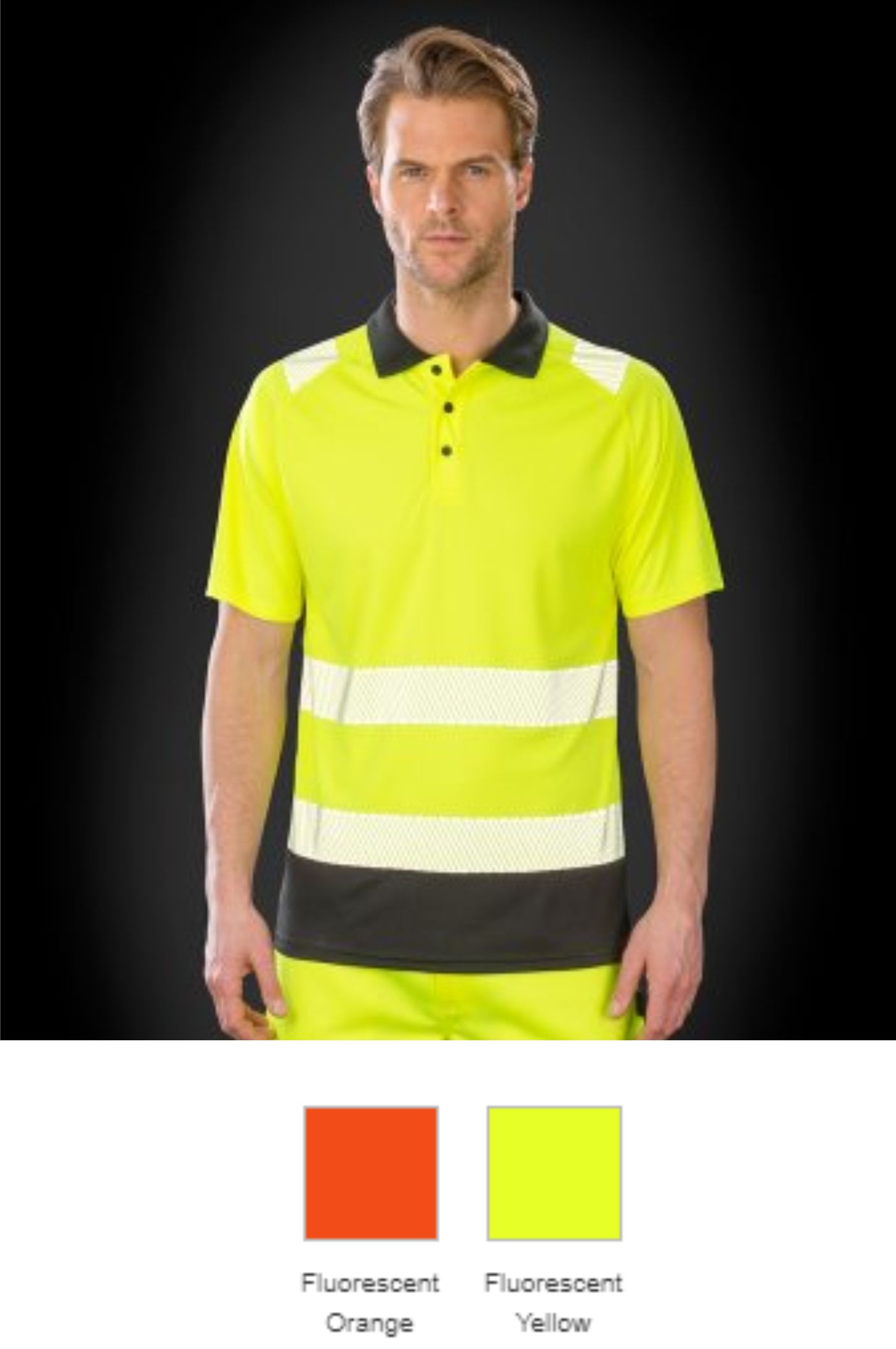 Result RS501 Genuine Recycled Safety Polo Shirt - Click Image to Close